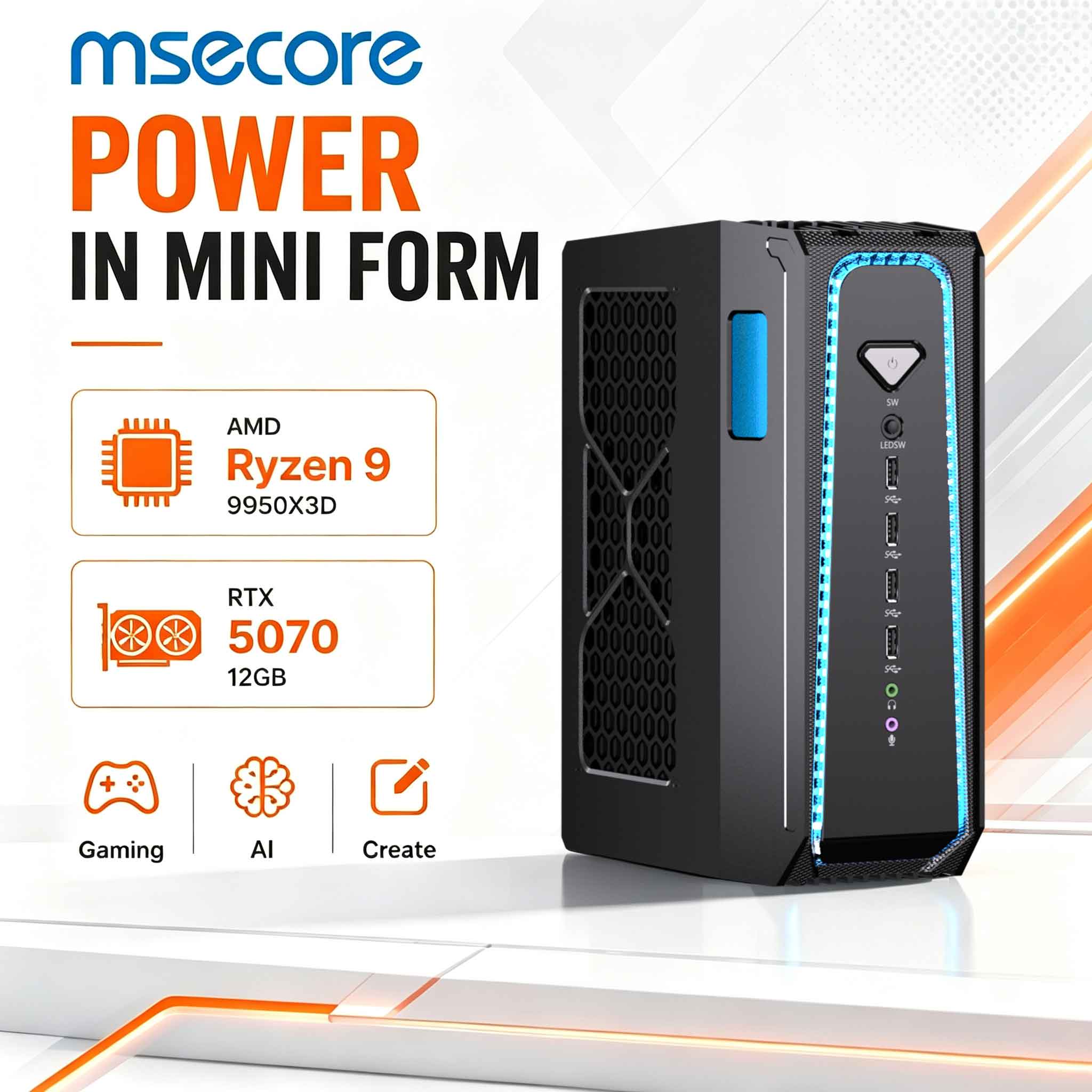 Pc Gaming Liquid - PC Gamer com Refrigeração Líquida MSECORE