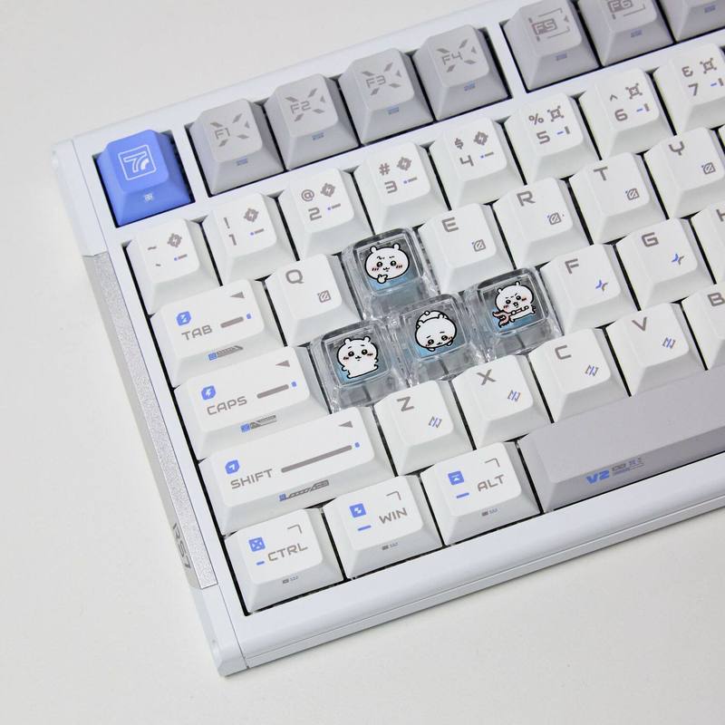 Pc Gaming Lounge - Chiikawa 4 peças de teclas personalizadas