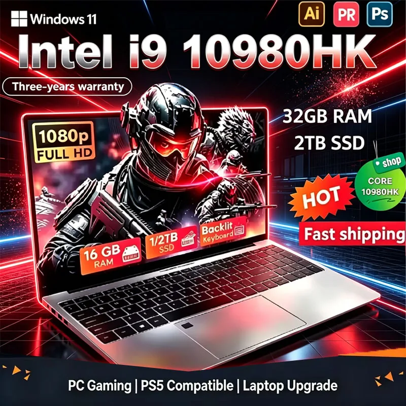 Pc Gaming Intel - Novo Lançamento Laptop Gamer 14.1 I9