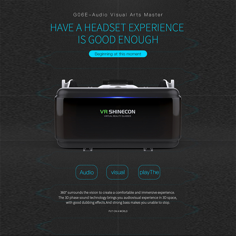 Vr shinecon viar óculos de rea - Vr Headset Pc avaliação e preço