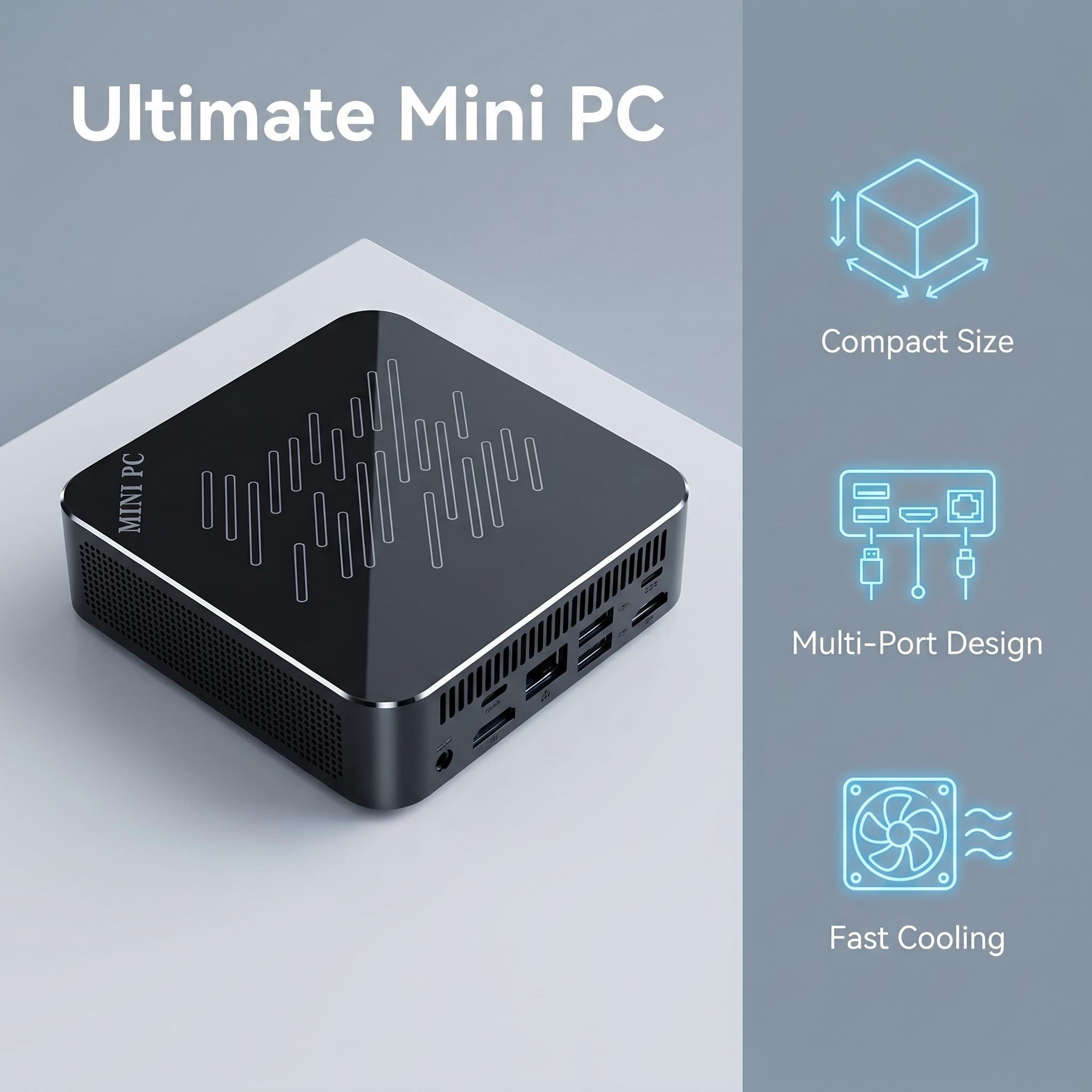 Mini PC 2026 Intel Core N150 G - Pc Gaming Intel avaliação e preço