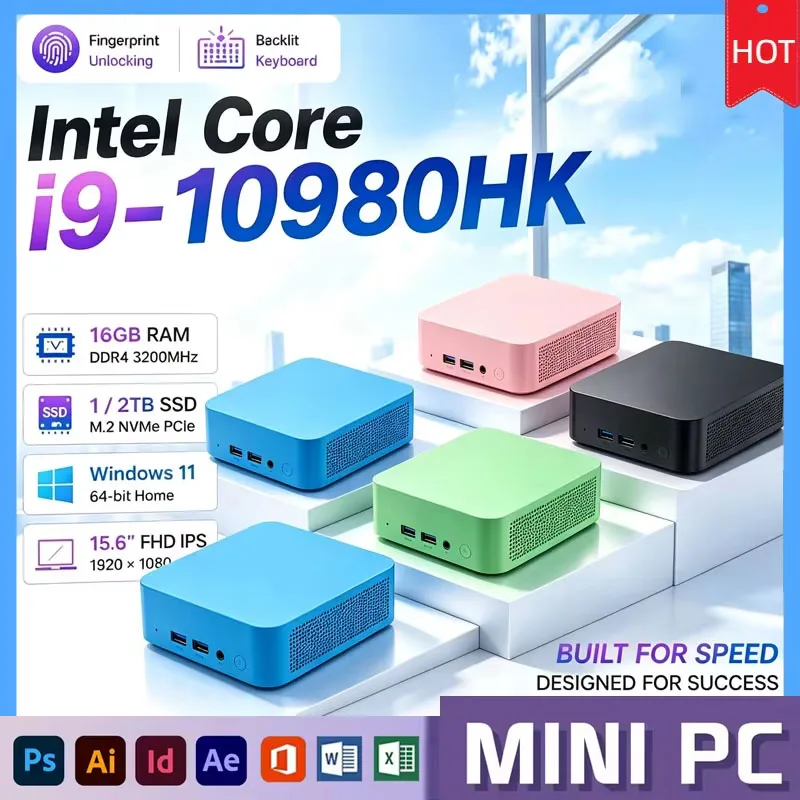 Mini PC Intel Core I9-10980HK  - Pc Gaming Intel avaliação e preço