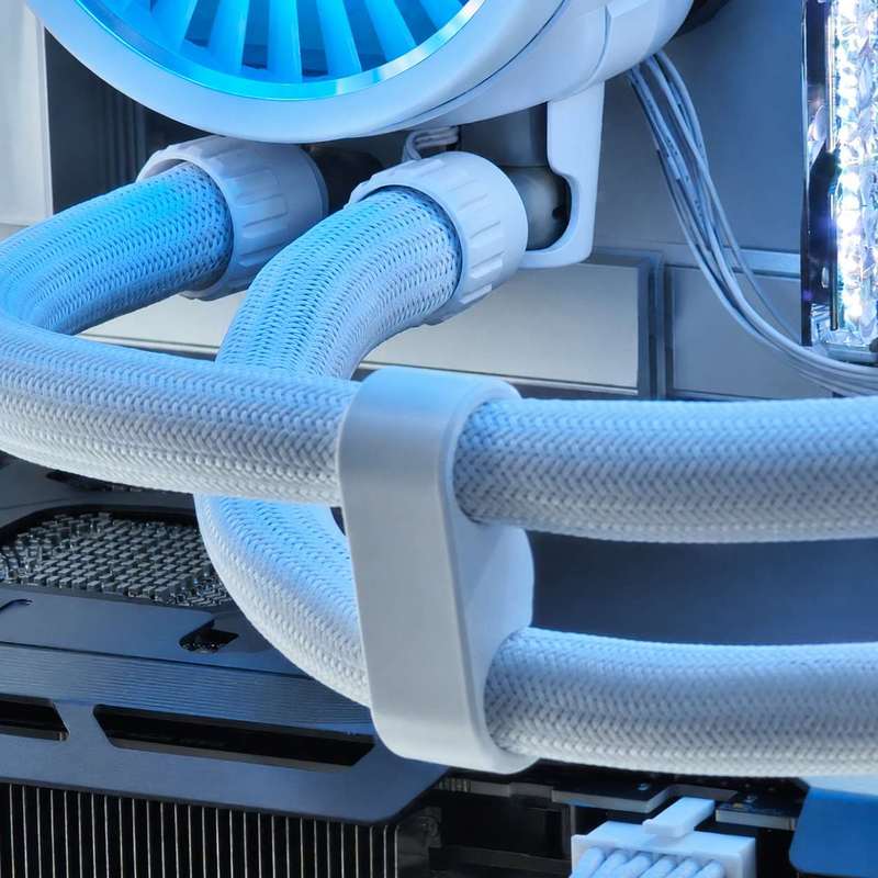 Clipe de fixação para tubo de  - Pc Water Cooling avaliação e preço