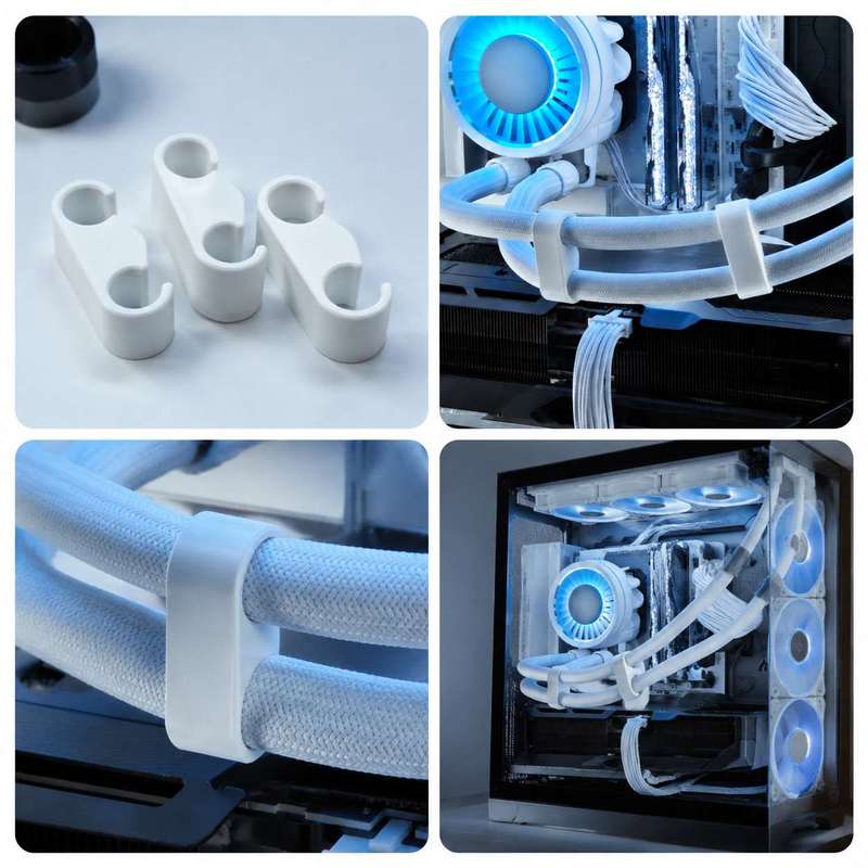 Clipe de fixação para tubo de  - Pc Water Cooling avaliação e preço