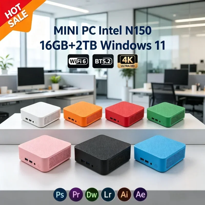 Mini PC N150 com sistema Windo - Pc Gaming Intel avaliação e preço