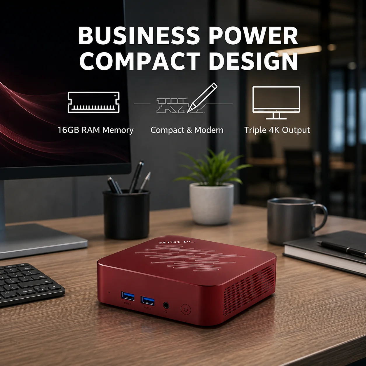 Mini PC Intel N150, Novo Compu - Pc Gaming Intel avaliação e preço