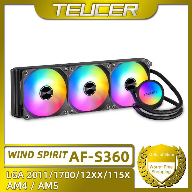 Teucer AF-S360 cpu refrigerado - Pc Water Cooling avaliação e preço