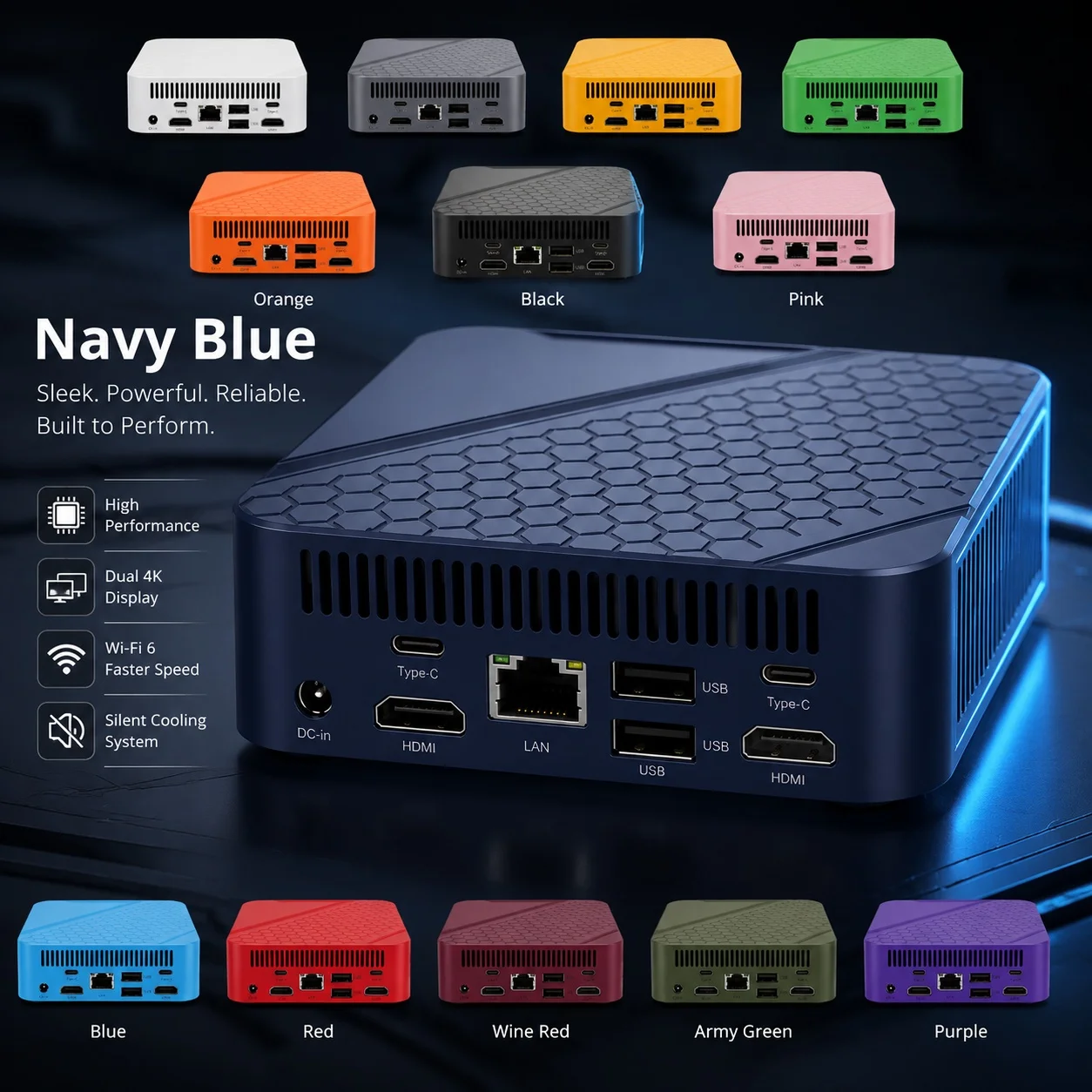Mini PC Intel I9‑10980HK Windo - Pc Gaming Intel avaliação e preço