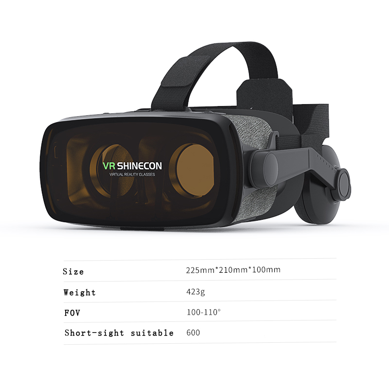 VR Shinecon Casque Viar 3D Ócu - Vr Headset Pc avaliação e preço